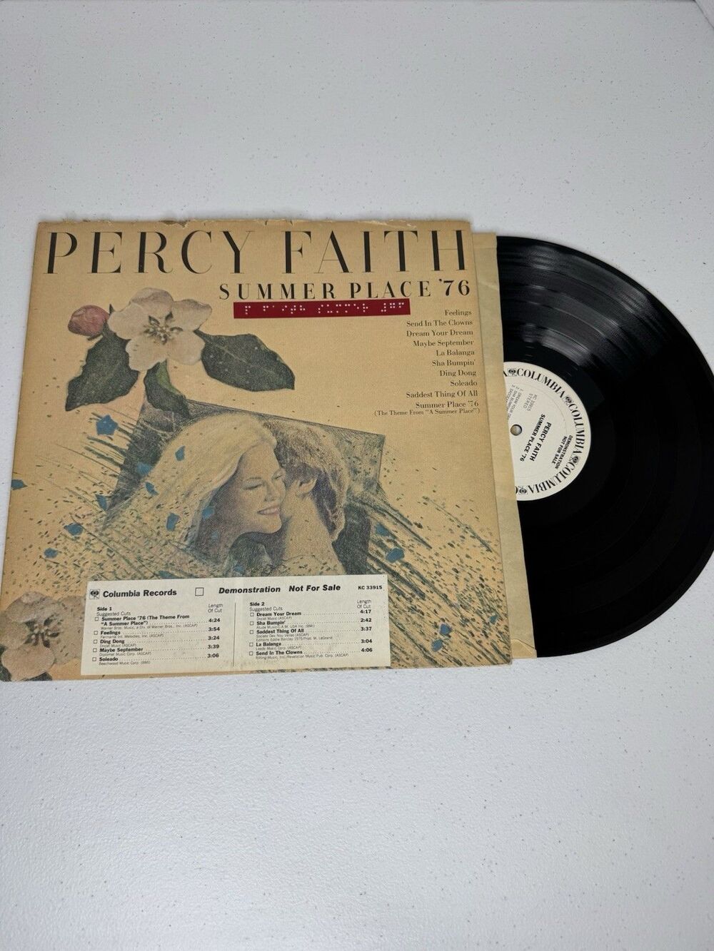 Percy Faith - Summer Place ‘76 (1975, Vinyl LP)